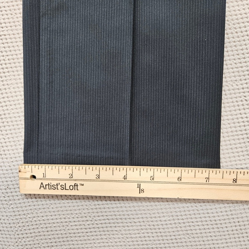 Mossimo Mens Slim Fit Pinstripe Dress Pants Black Grey 29x30 NWT MB14_01A02-0098 - Picture 11 of 11